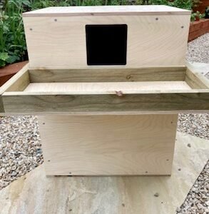ACRES Barn Owl Nestbox, indoor design.