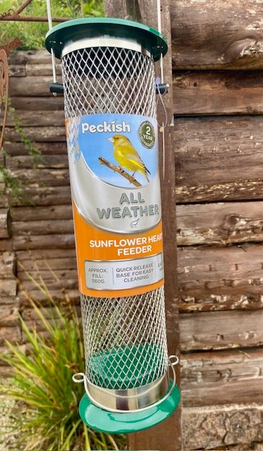 All Weather Sunflower Hearts Feeder by Peckish