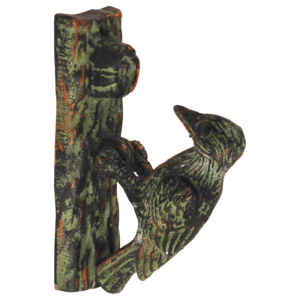 Cast Iron Woodpecker Door Knocker